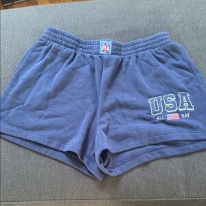 USA All Day Women's Blue Shorts